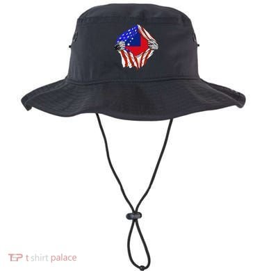 Samoan Roots Samoa Usa Samoan Pride Chest Samoan Flag Bucket Hat