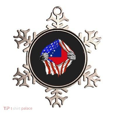 Samoan Roots Samoa Usa Samoan Pride Chest Samoan Flag Ornament