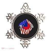 Samoan Roots Samoa Usa Samoan Pride Chest Samoan Flag Ornament thumb 0