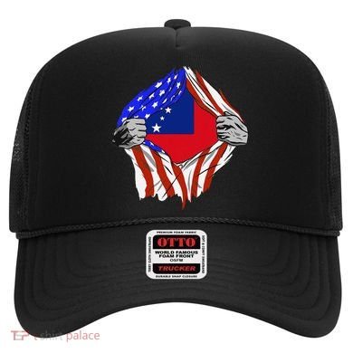Samoan Roots Samoa Usa Samoan Pride Chest Samoan Flag Hat