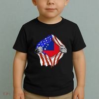 Samoan Roots Samoa Usa Samoan Pride Chest Samoan Flag Toddler T-Shirt thumb 2