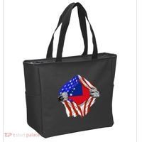 Samoan Roots Samoa Usa Samoan Pride Chest Samoan Flag Tote Bag thumb 2