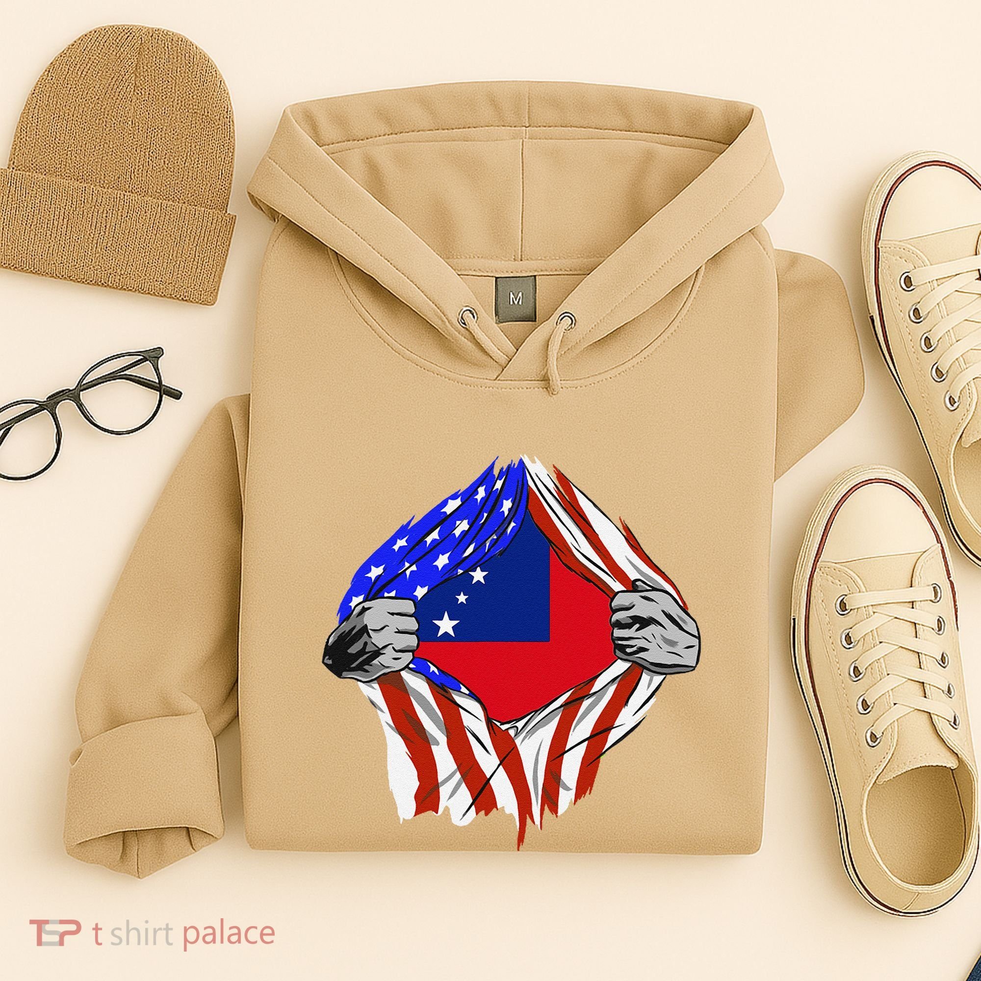 Samoan Roots Samoa Usa Samoan Pride Chest Samoan Flag Hoodie