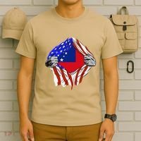 Samoan Roots Samoa Usa Samoan Pride Chest Samoan Flag T-Shirt thumb 6