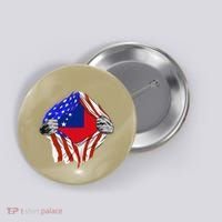 Samoan Roots Samoa Usa Samoan Pride Chest Samoan Flag Button thumb 0
