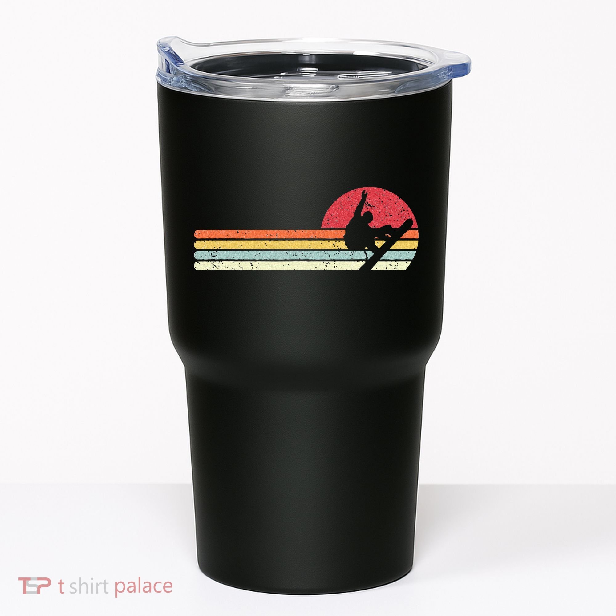 Snowboarding Retro Style For Snowboarder Tumbler