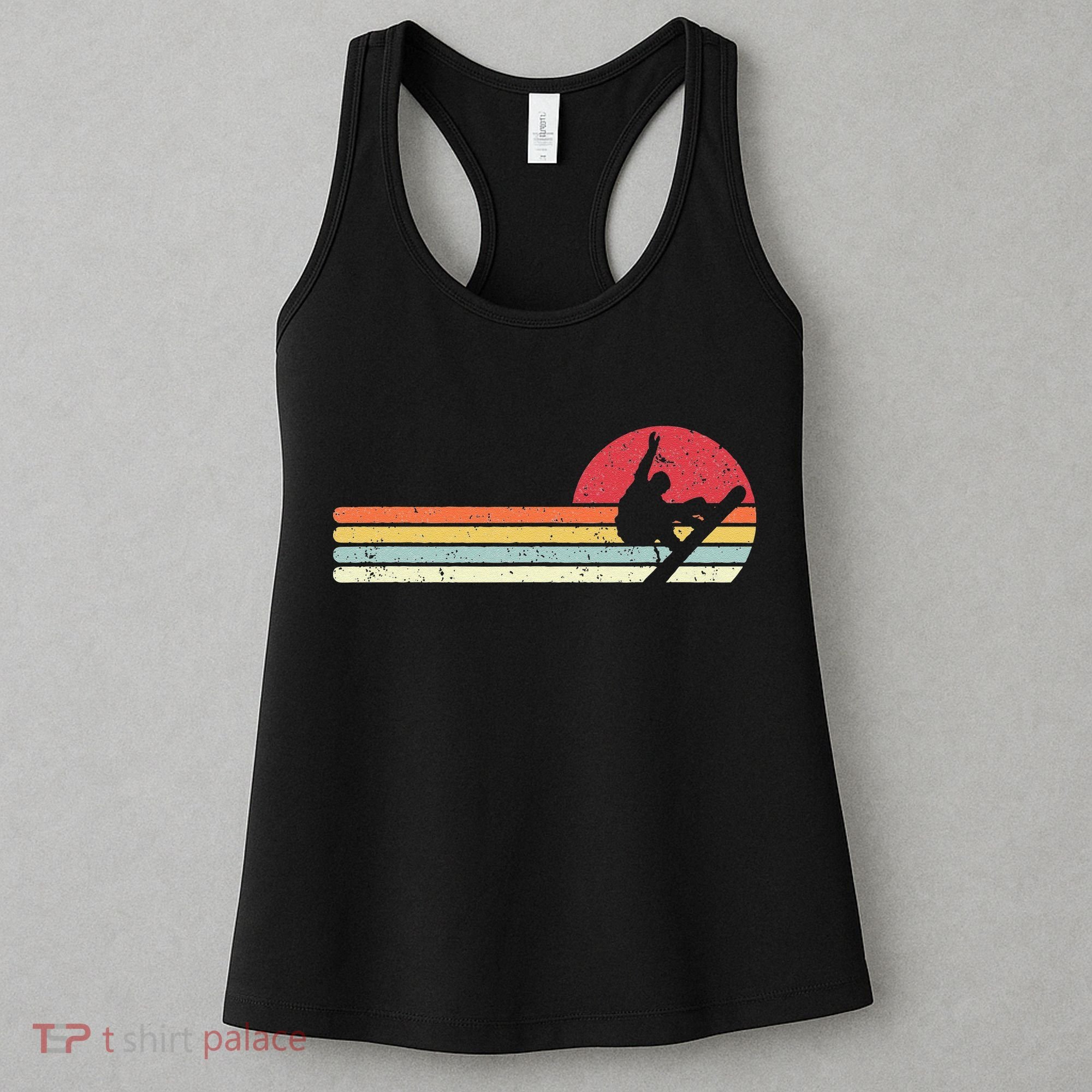 Snowboarding Retro Style For Snowboarder Women's Tank Top