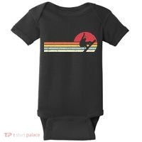 Snowboarding Retro Style For Snowboarder Baby Bodysuit thumb 0