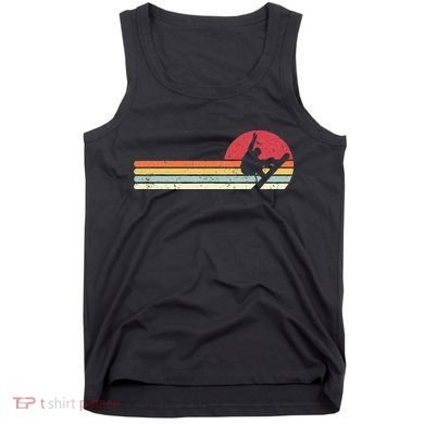 Snowboarding Retro Style For Snowboarder Tank Top