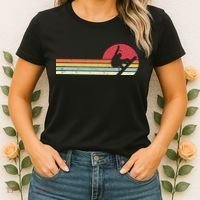 Snowboarding Retro Style For Snowboarder Women's T-Shirt thumb 2