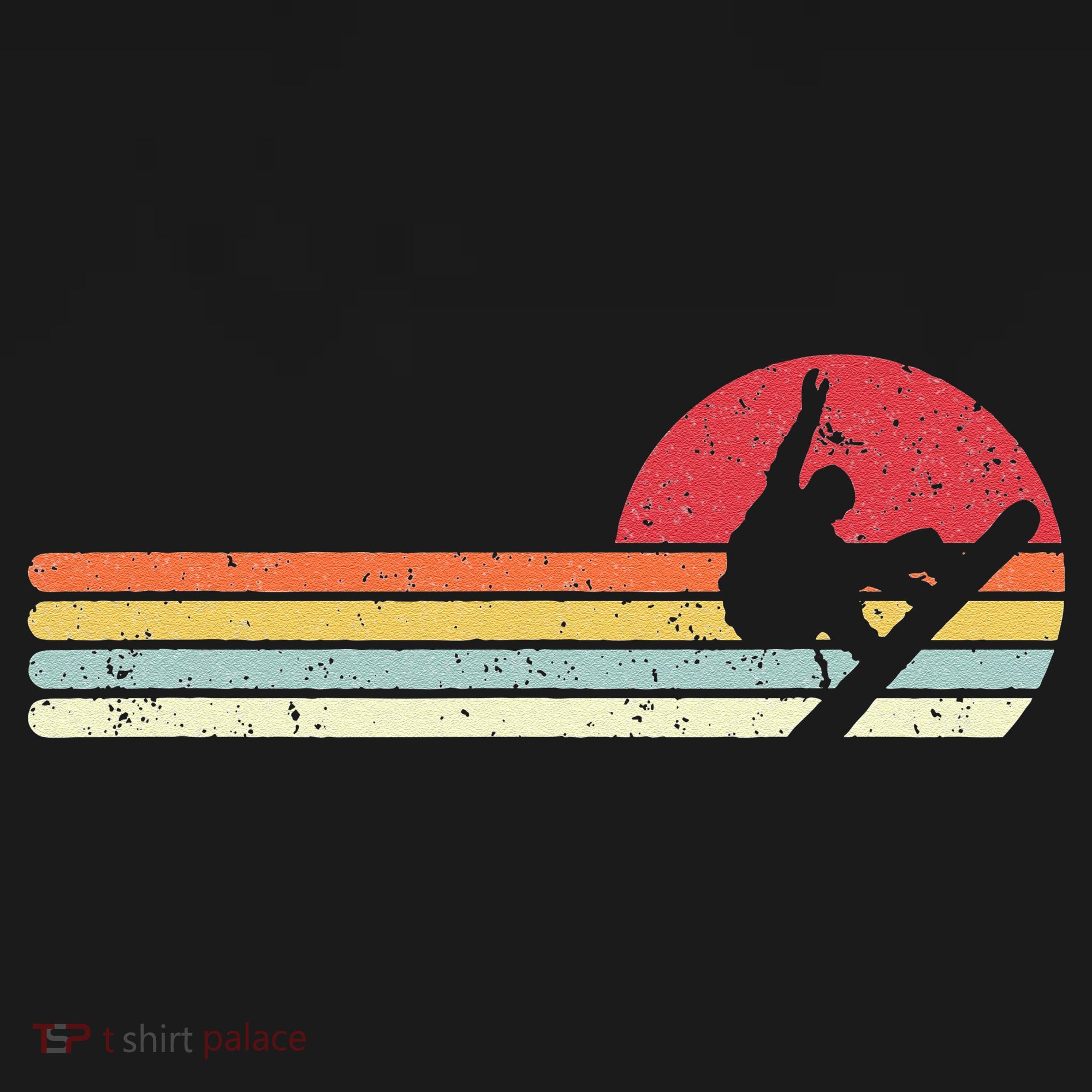Snowboarding Retro Style For Snowboarder Kids Hoodie