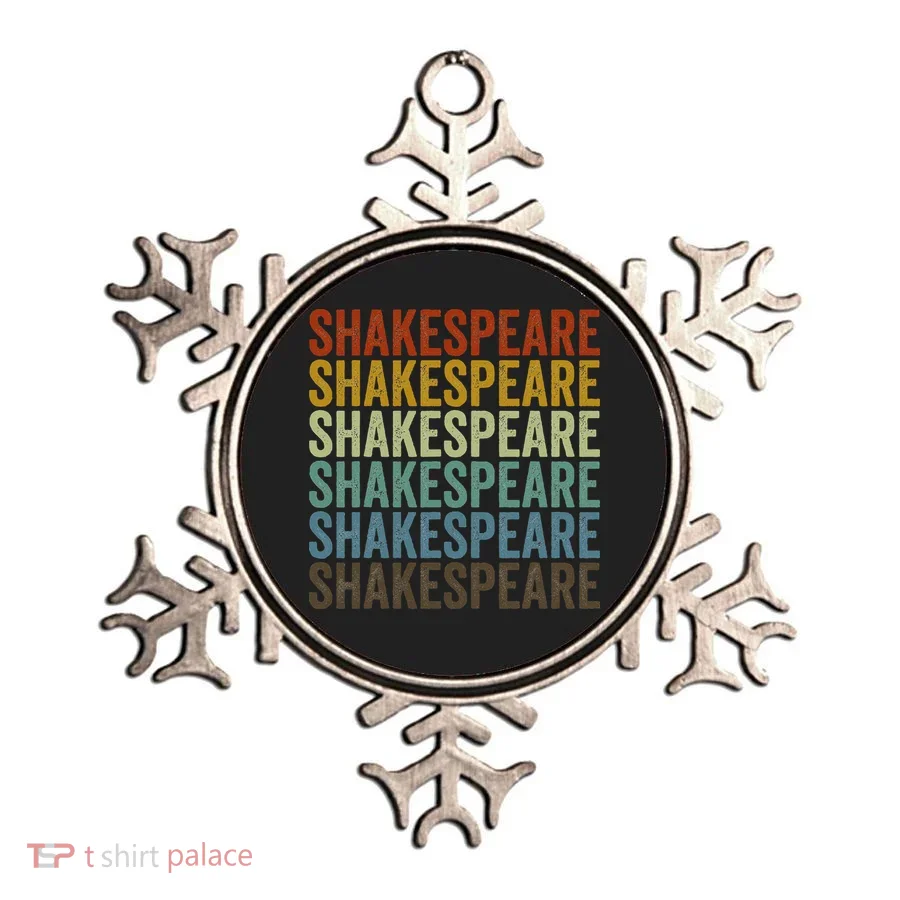 Shakespeare Retro Ornament