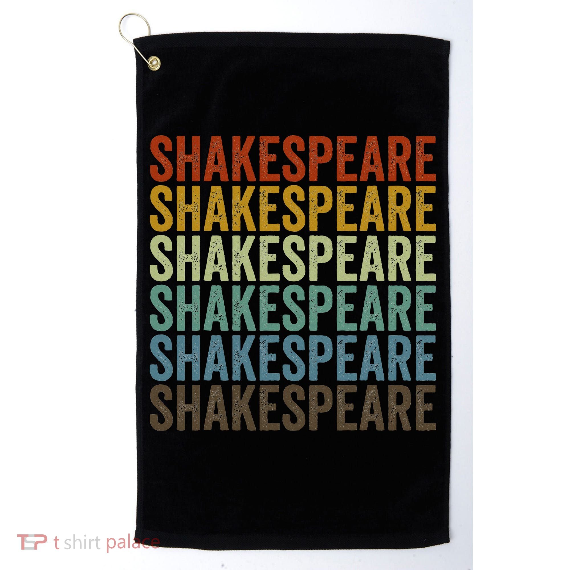 Shakespeare Retro Golf Towel