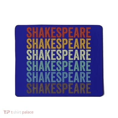 Shakespeare Retro Mousepad