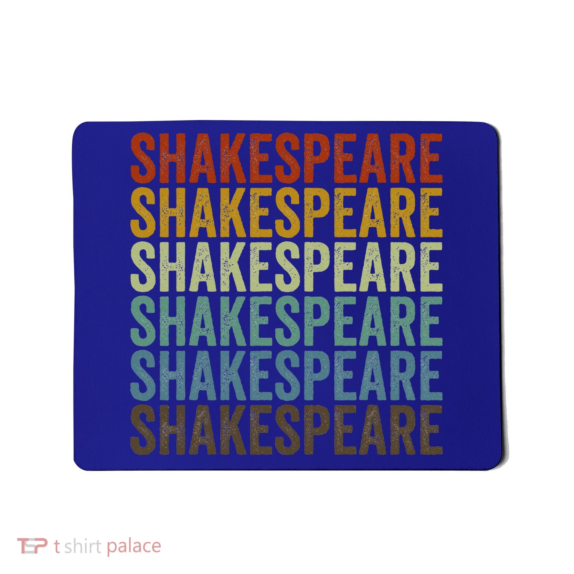 Shakespeare Retro Mousepad