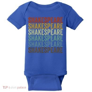 Shakespeare Retro Baby Bodysuit