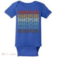 Shakespeare Retro Baby Bodysuit thumb 0