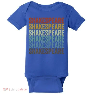 Shakespeare Retro Baby Bodysuit