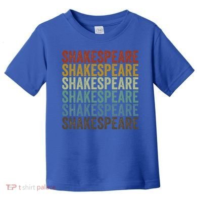 Shakespeare Retro Toddler T-Shirt