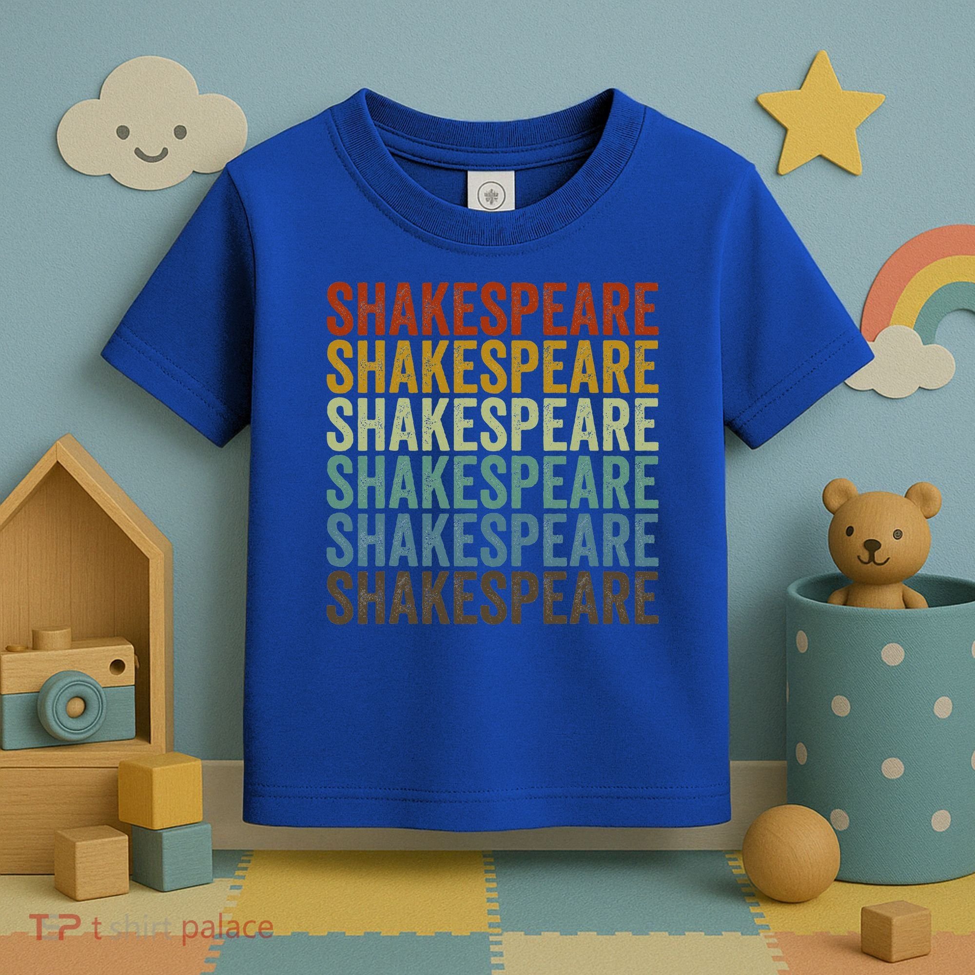 Shakespeare Retro Toddler T-Shirt