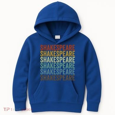 Shakespeare Retro Kids Hoodie