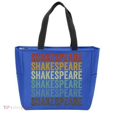 Shakespeare Retro Tote Bag
