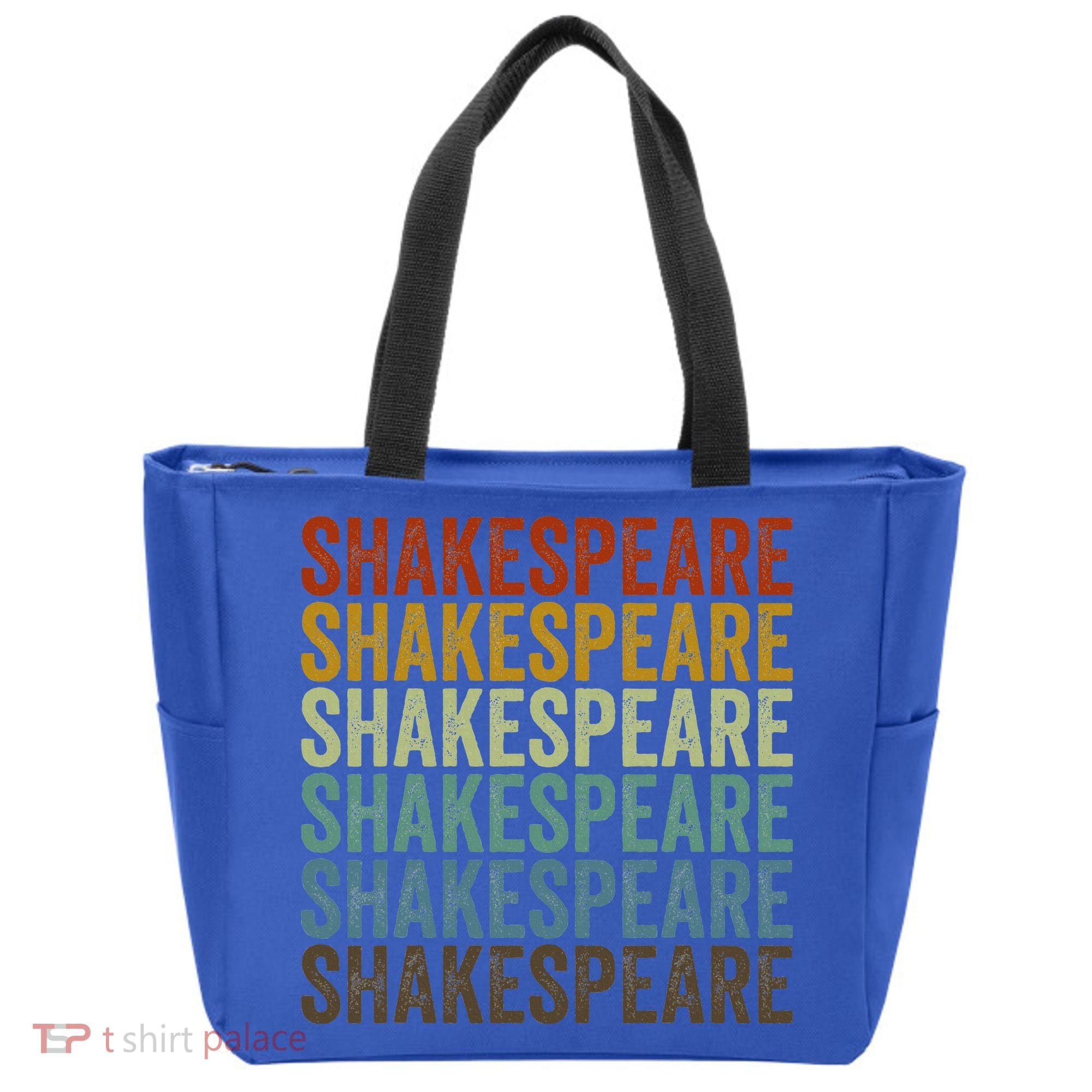Shakespeare Retro Tote Bag