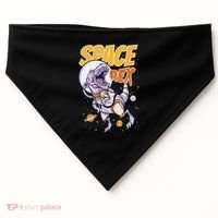 Space Rex USA-Made Doggie Bandana thumb 0