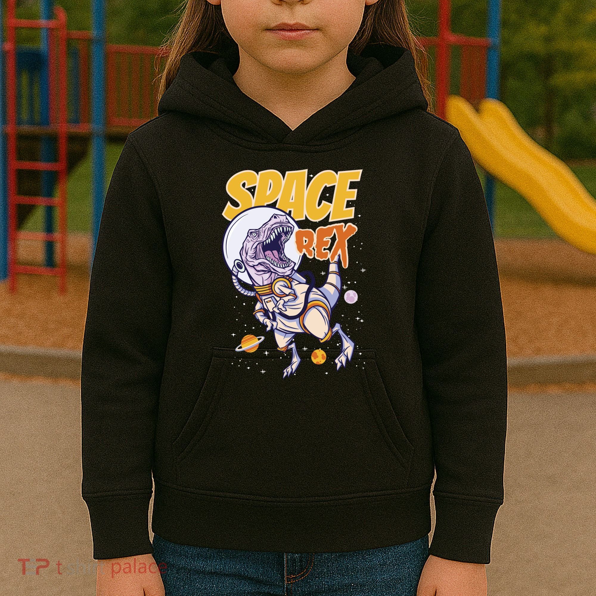 Space Rex Kids Hoodie