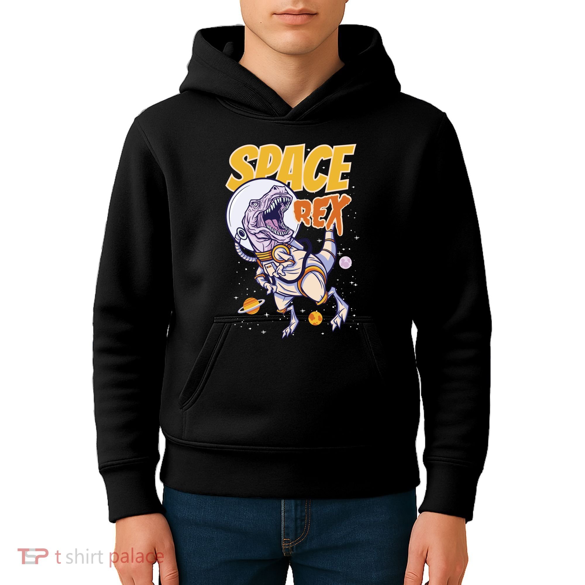 Space Rex Kids Hoodie