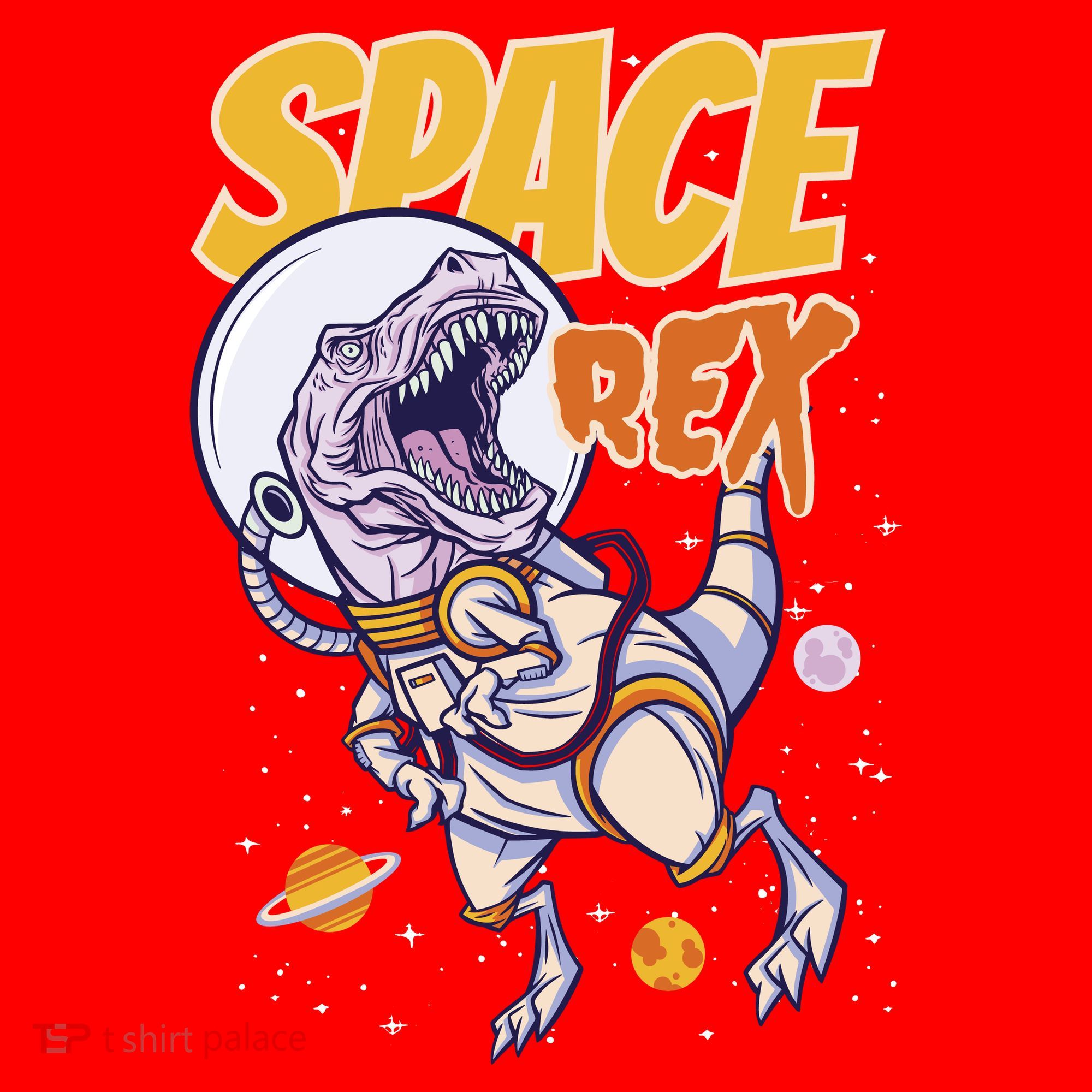 Space Rex Santa Hat