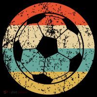 Soccer Retro Soccer Ball Ornament thumb 1