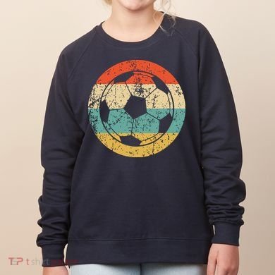 Soccer Retro Soccer Ball Women's Sweatshirt