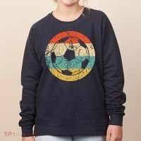 Soccer Retro Soccer Ball Women's Sweatshirt thumb 0