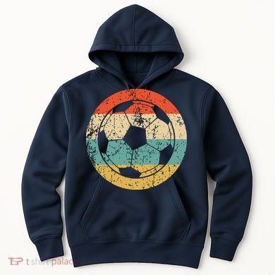 Soccer Retro Soccer Ball Hoodie