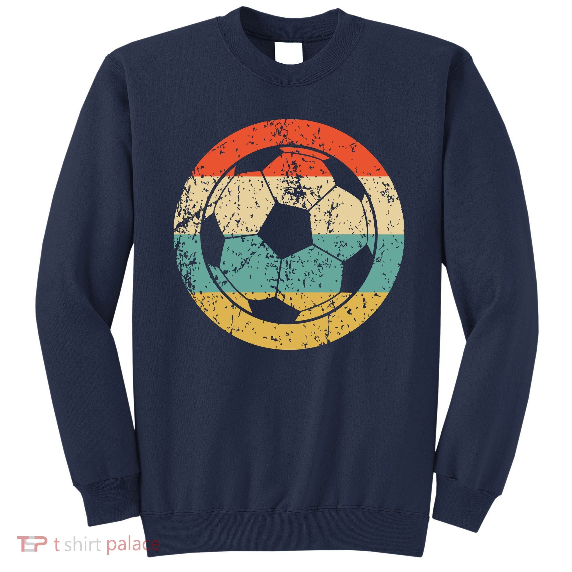 Soccer Retro Soccer Ball Sweatshirt