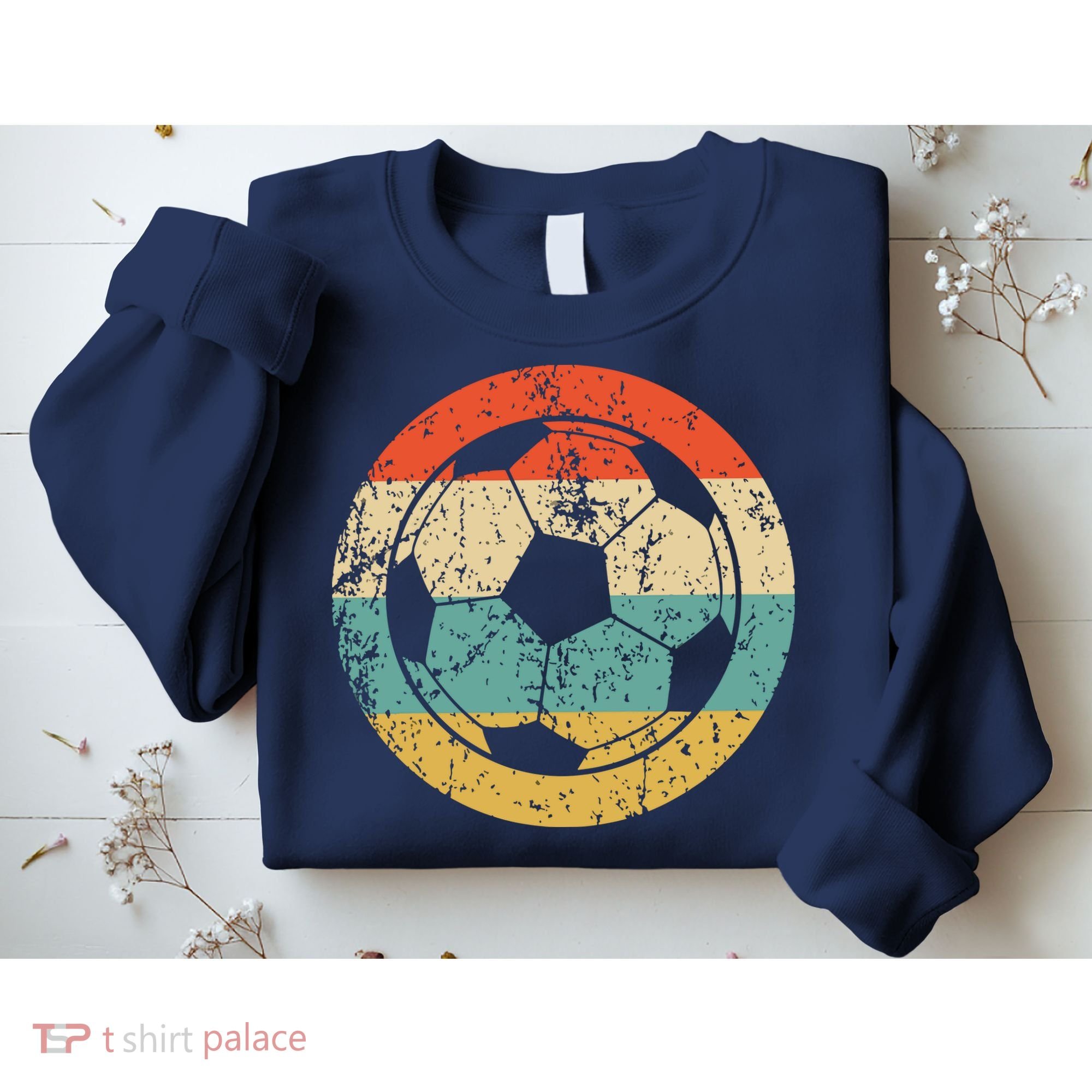 Soccer Retro Soccer Ball Sweatshirt