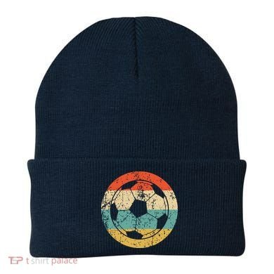 Soccer Retro Soccer Ball Beanie
