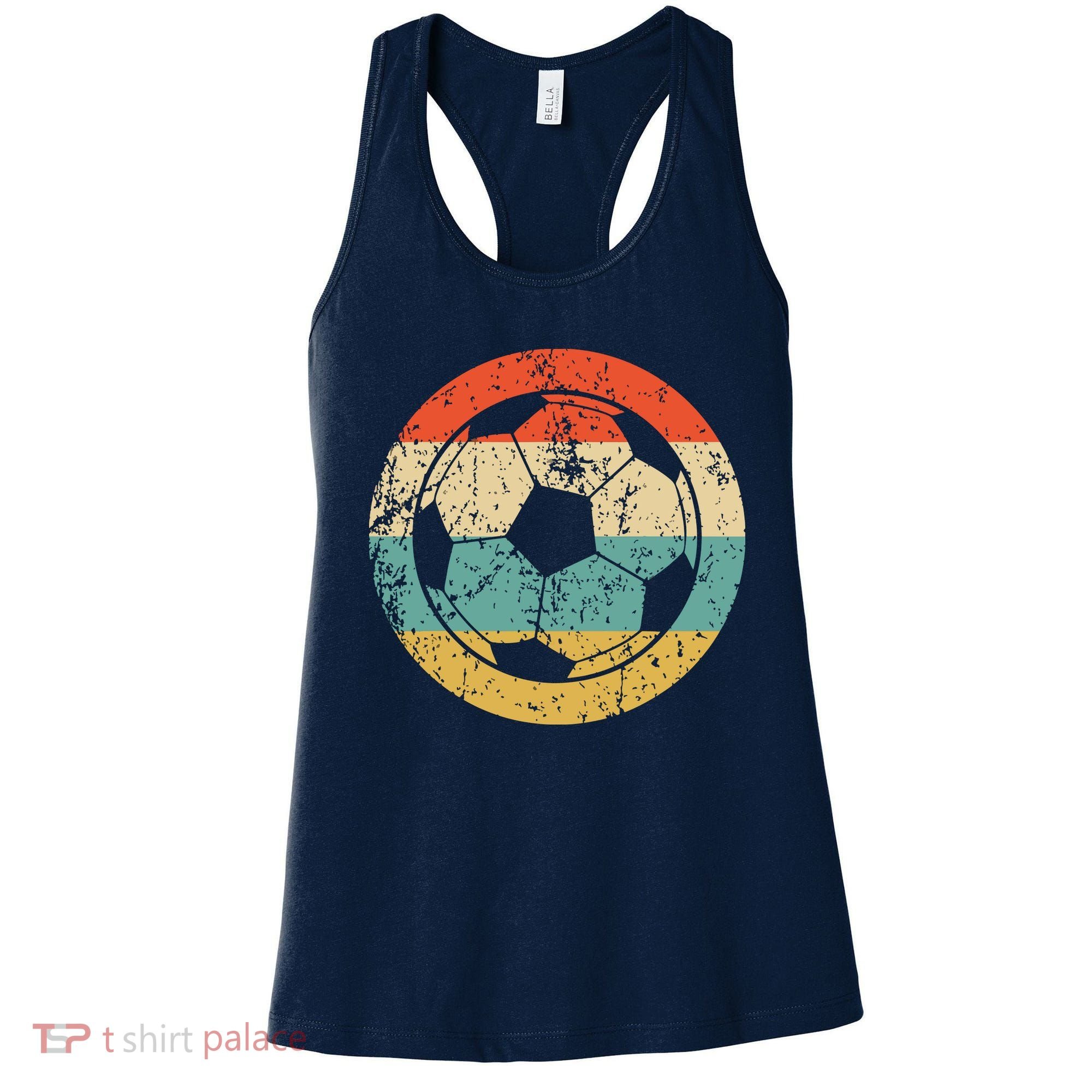Soccer Retro Soccer Ball Women's Tank Top