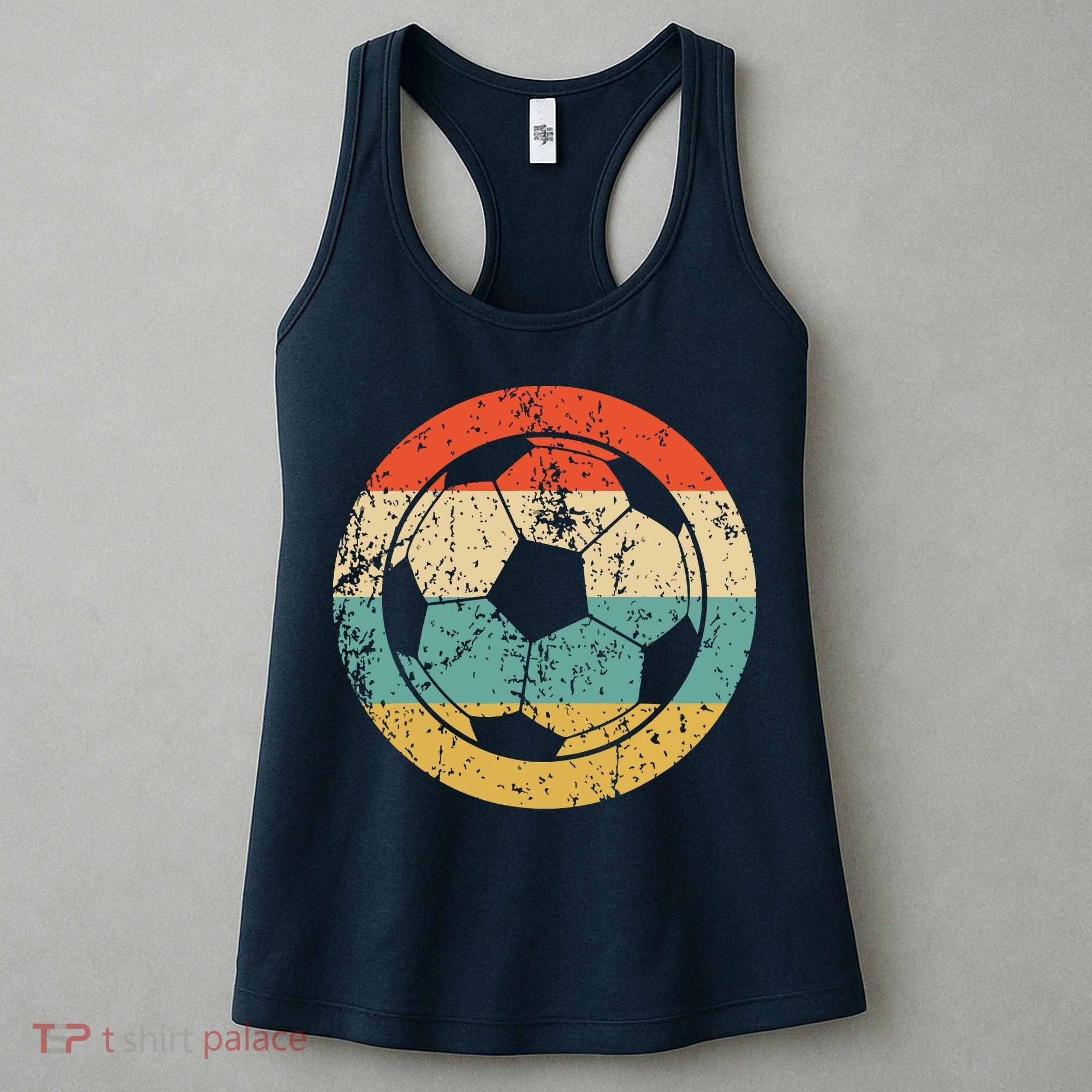 Soccer Retro Soccer Ball Women's Tank Top