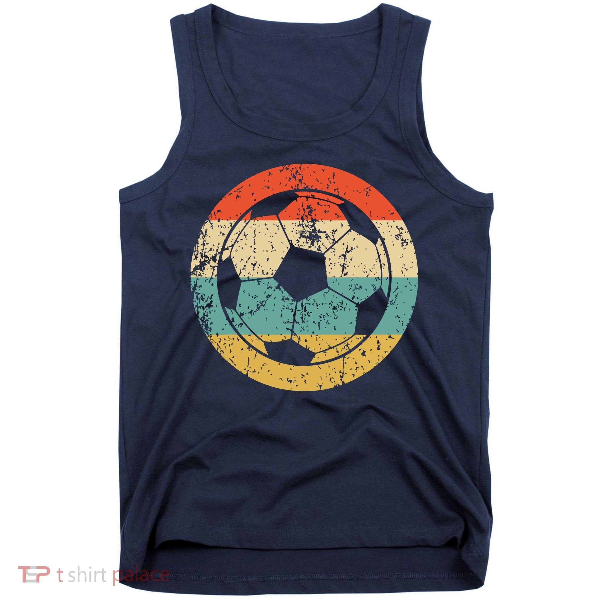 Soccer Retro Soccer Ball Tank Top
