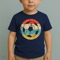 Soccer Retro Soccer Ball Toddler T-Shirt thumb 2