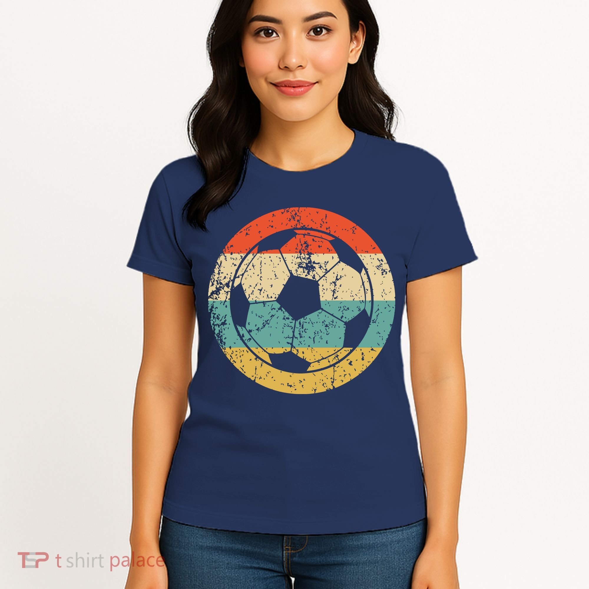Soccer Retro Soccer Ball Women's T-Shirt