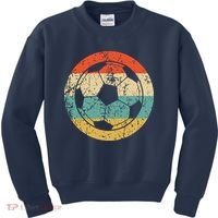 Soccer Retro Soccer Ball Kids Sweatshirt thumb 0