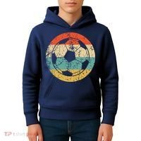 Soccer Retro Soccer Ball Kids Hoodie thumb 4