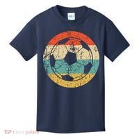 Soccer Retro Soccer Ball Kids T-Shirt thumb 0