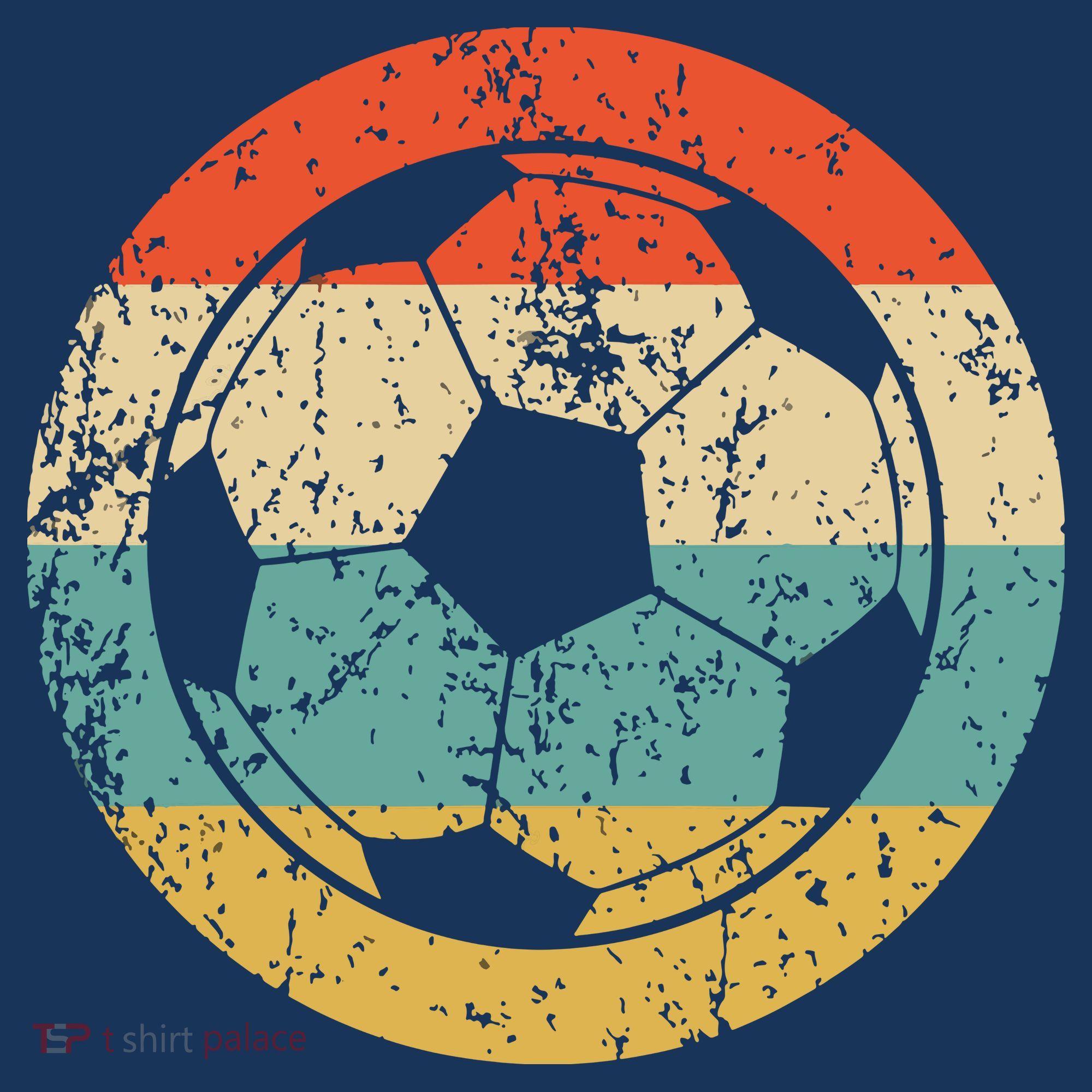 Soccer Retro Soccer Ball Kids T-Shirt