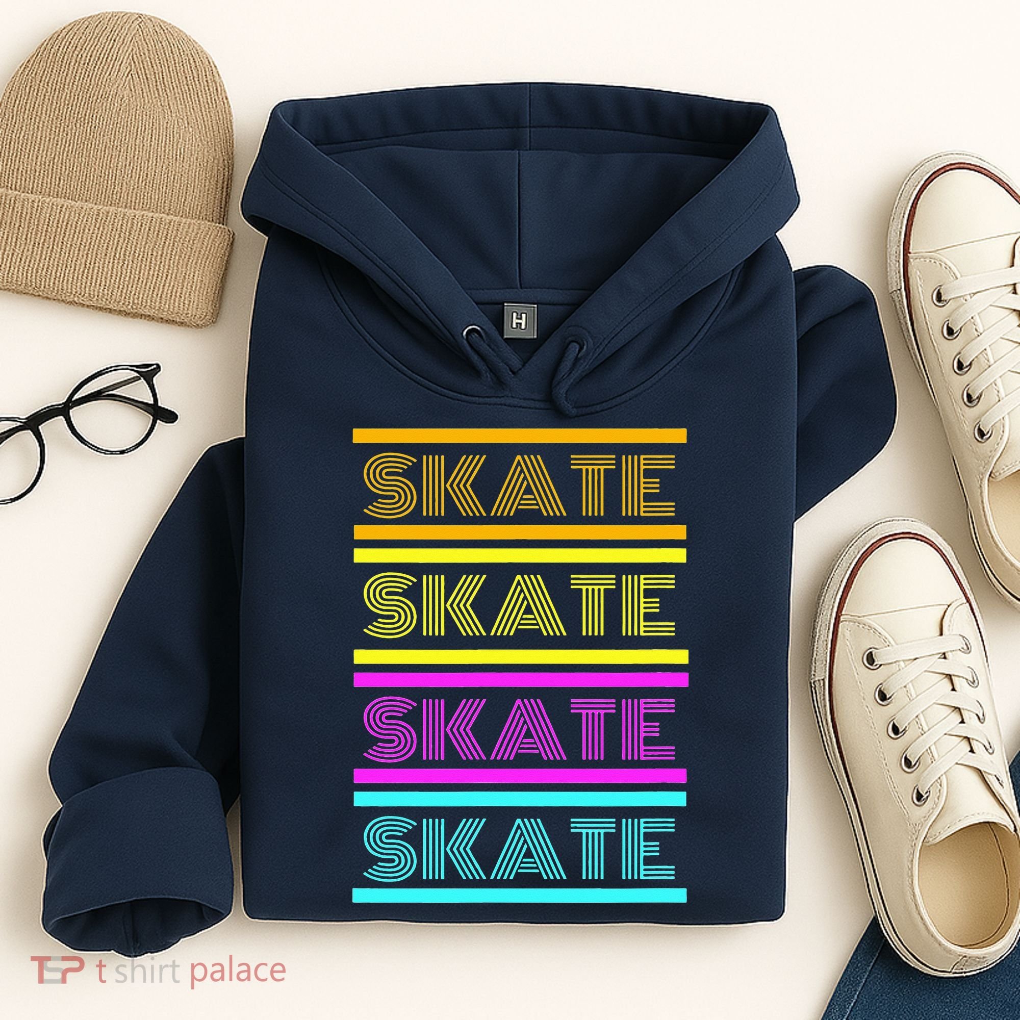 SKATE Roller Skate Hoodie