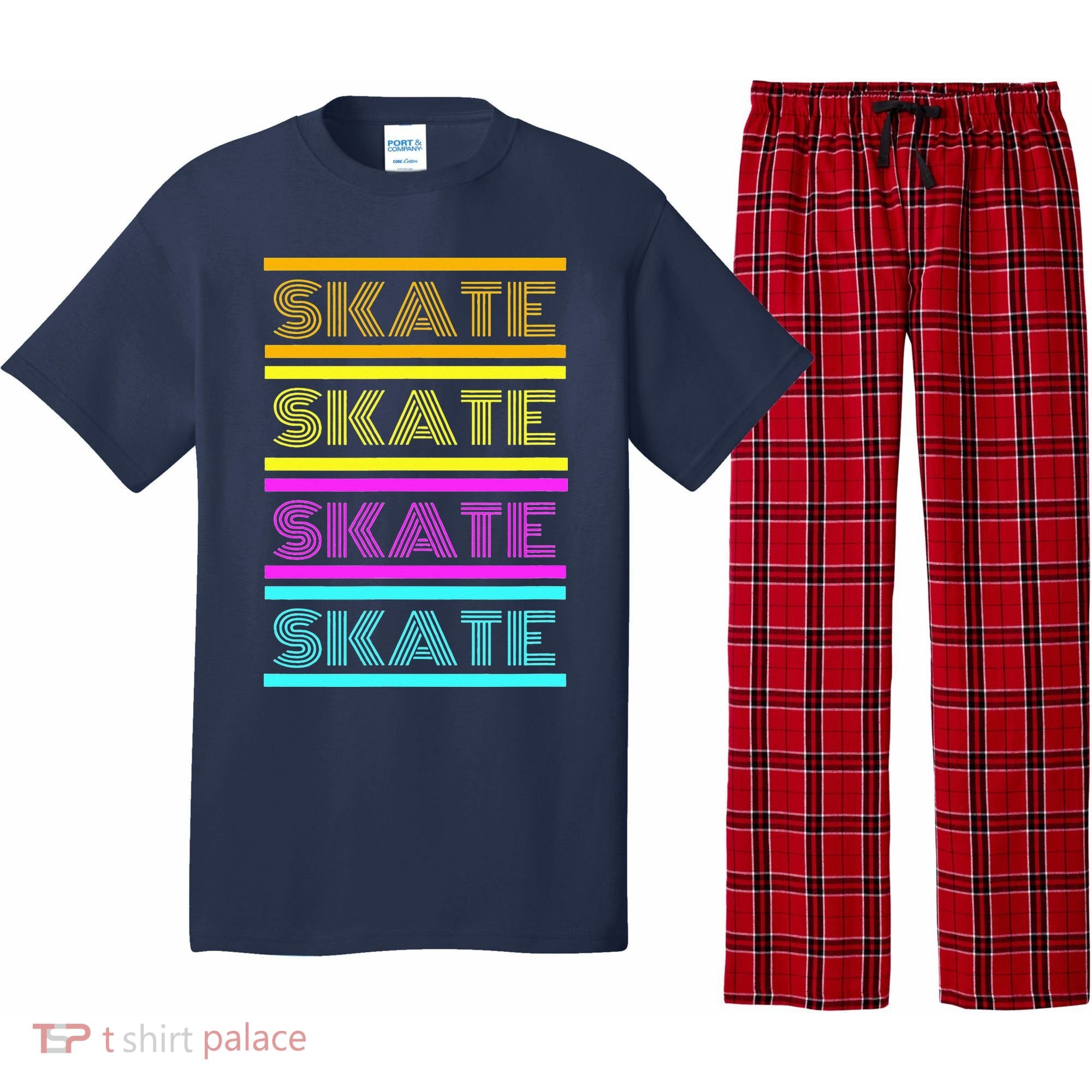 SKATE Roller Skate Pajama Set