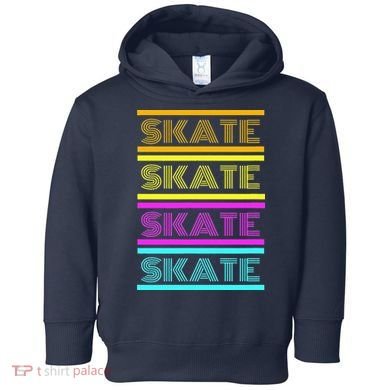 SKATE Roller Skate Toddler Hoodie
